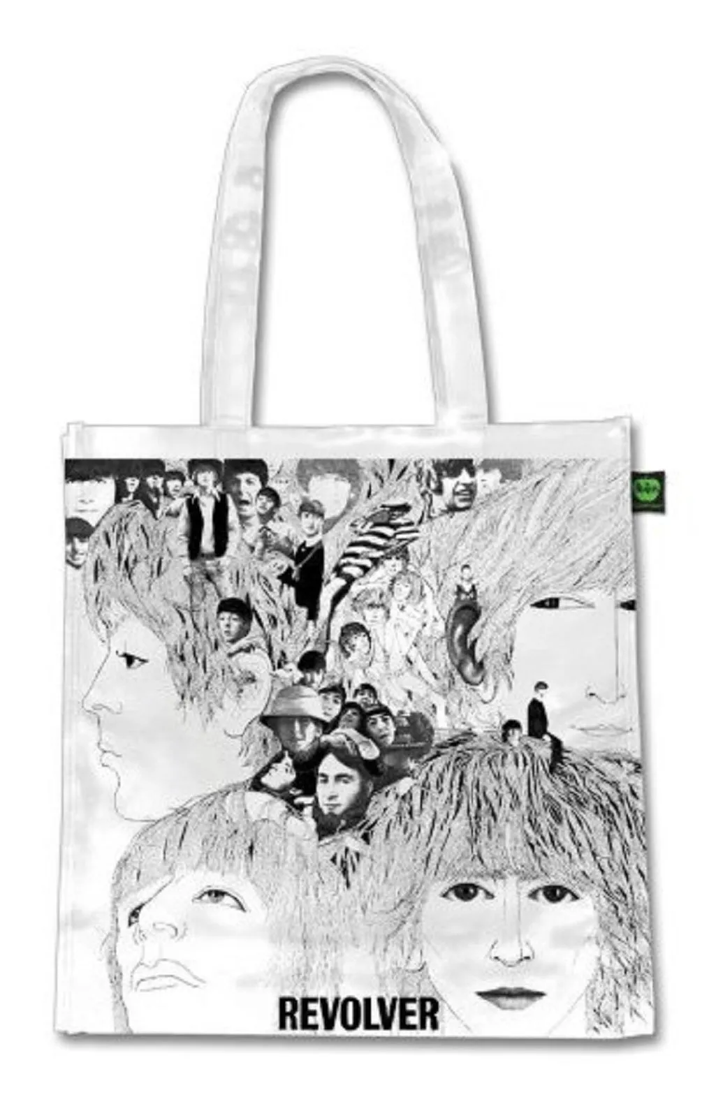 The Beatles Revolver eco Tote Bag sold by Paradiso Clothing