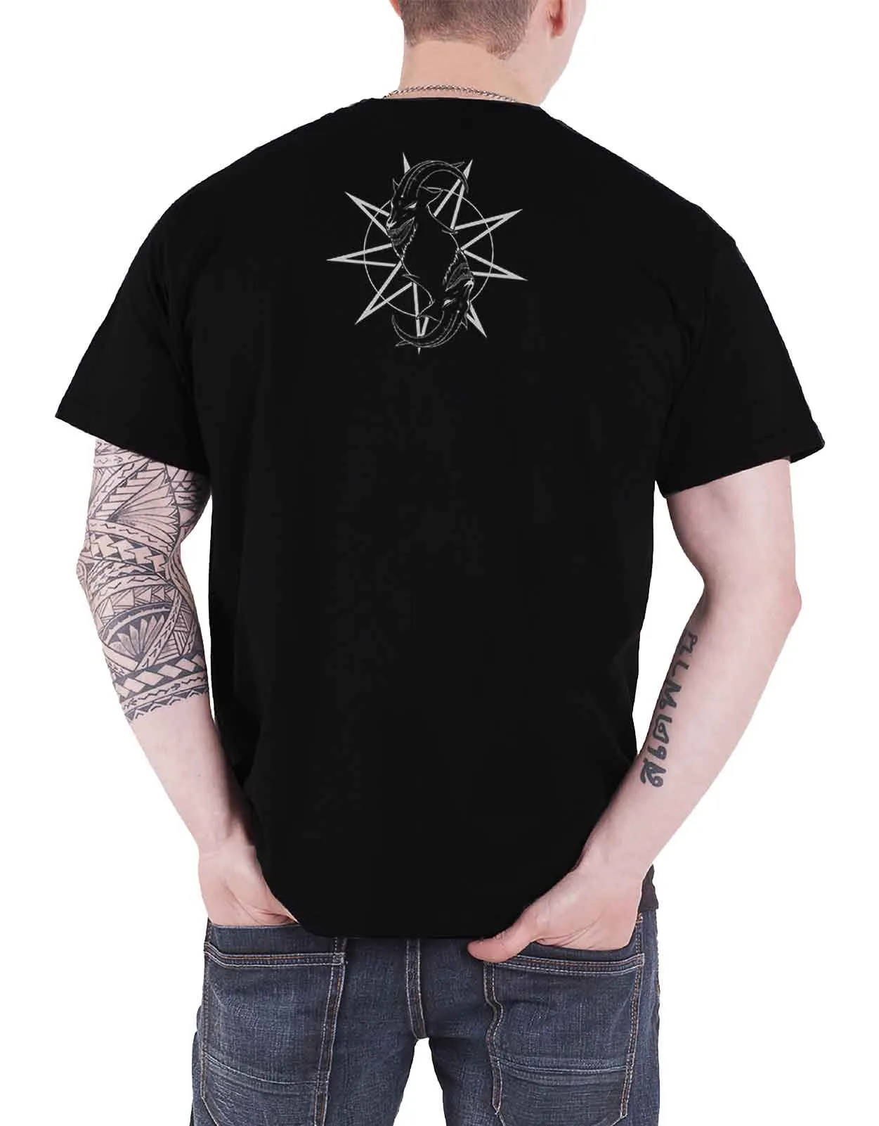 Slipknot Goat Star T Shirt sold by Paradiso Clothing product image thumbnail 2