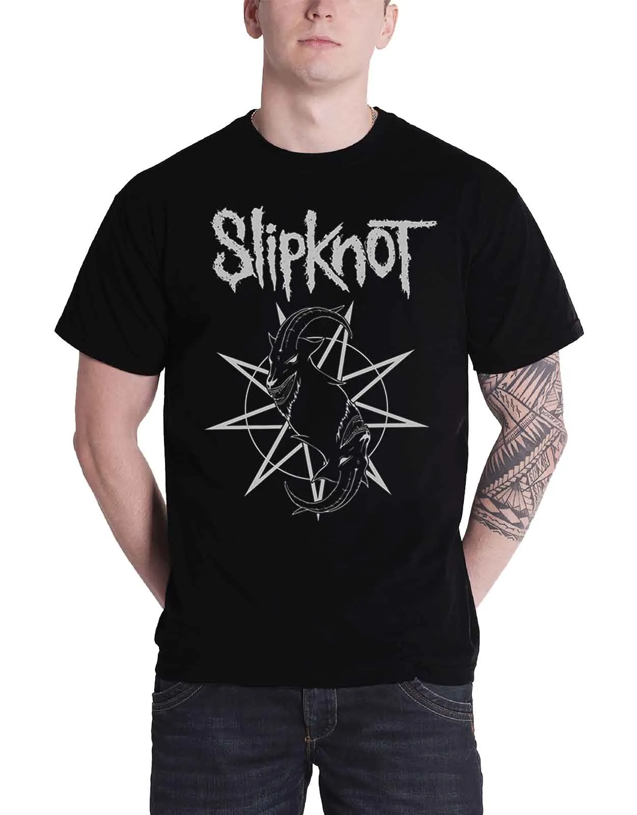 Slipknot Goat Star T Shirt sold by Paradiso Clothing