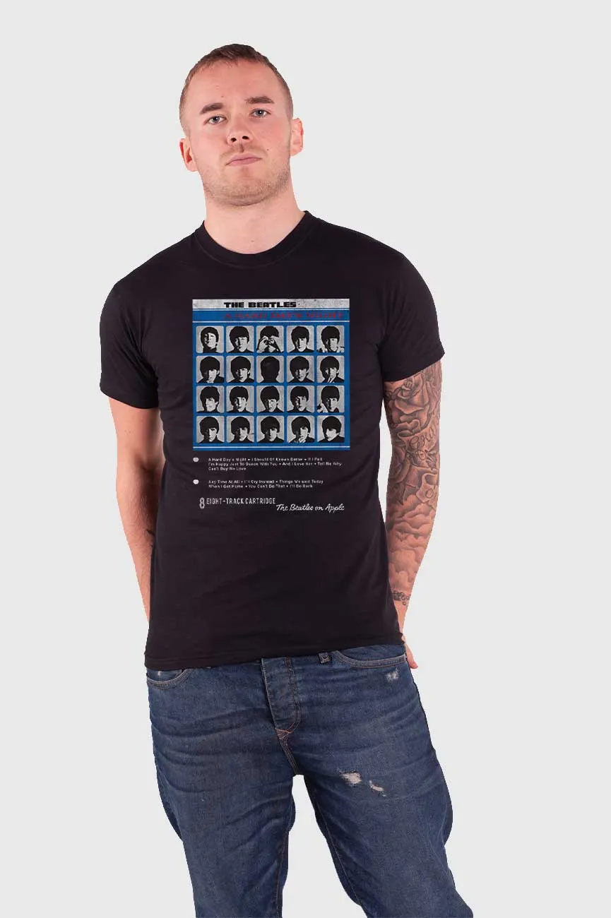 The Beatles Hard Days Night 8 Track T Shirt sold by Paradiso Clothing