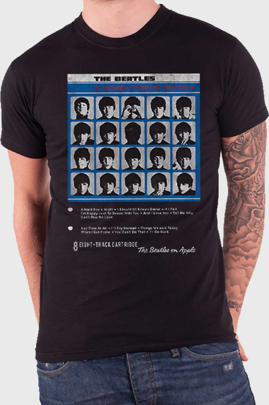 The Beatles Hard Days Night 8 Track T Shirt sold by Paradiso Clothing product image thumbnail 2