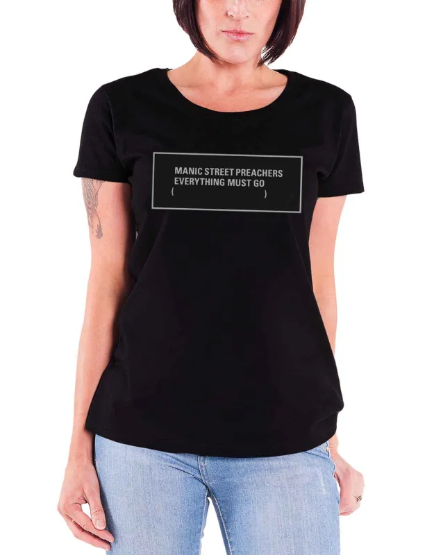 Manic Street Preachers Everything Must Go Skinny Fit T Shirt sold by Paradiso Clothing