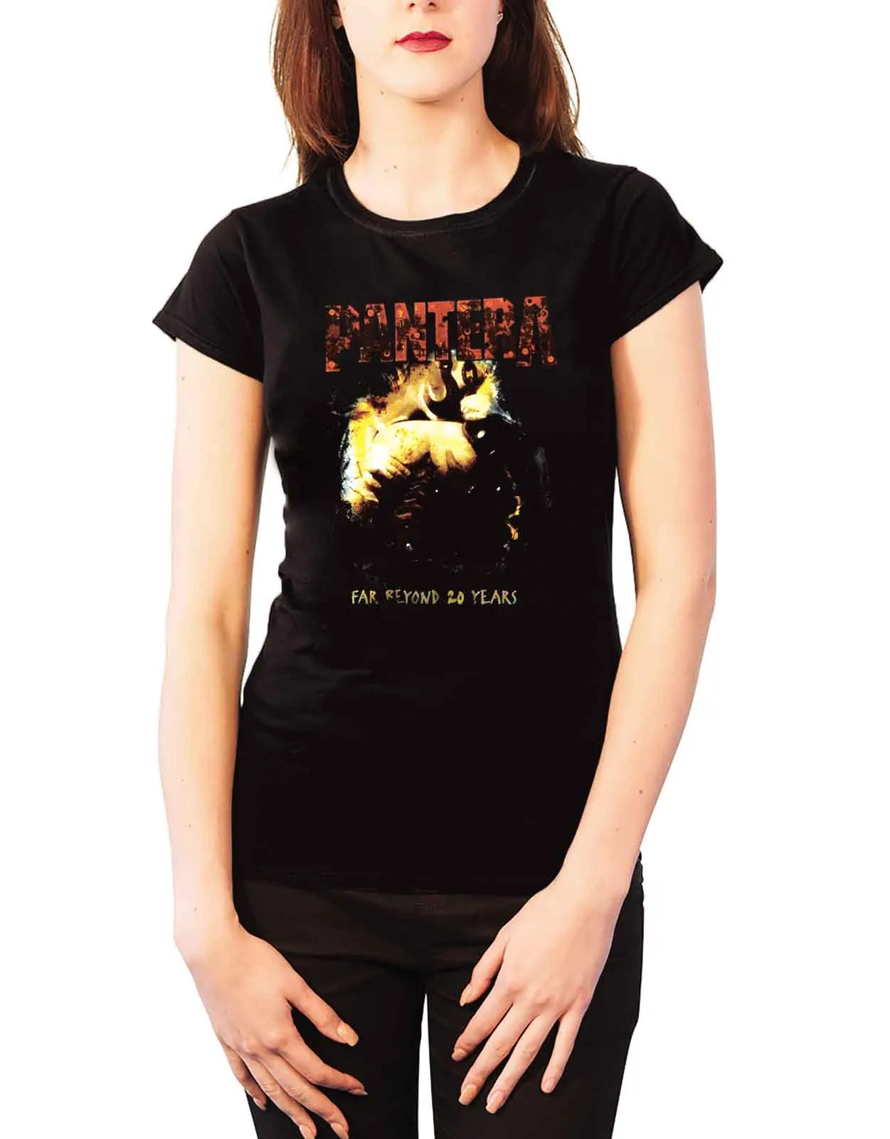 Pantera Far Beyond 20 Years Skinny Fit T Shirt sold by Paradiso Clothing