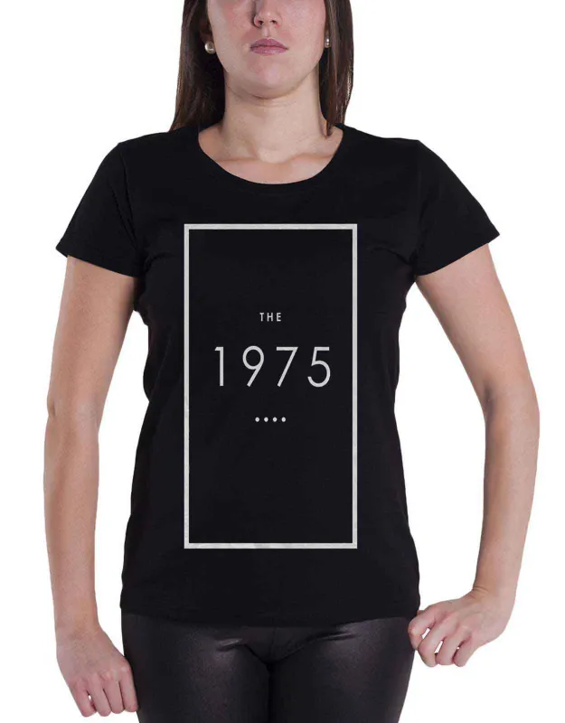The 1975 Original Band Logo Outline Skinny Fit T Shirt sold by Paradiso Clothing