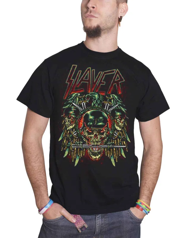 Slayer Prey With Background T Shirt sold by Paradiso Clothing