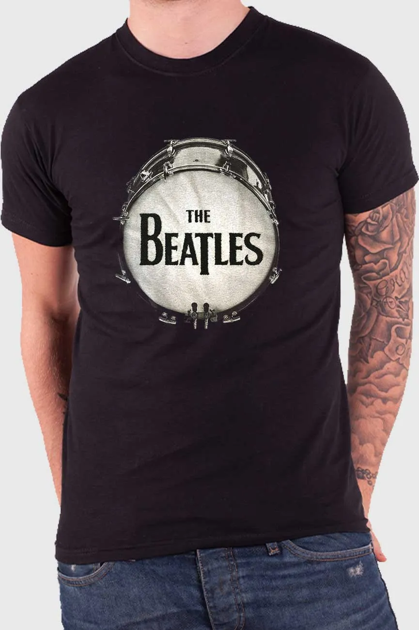 The Beatles Drop T Drum Logo Caviar Beads T Shirt sold by Paradiso Clothing product image thumbnail 2