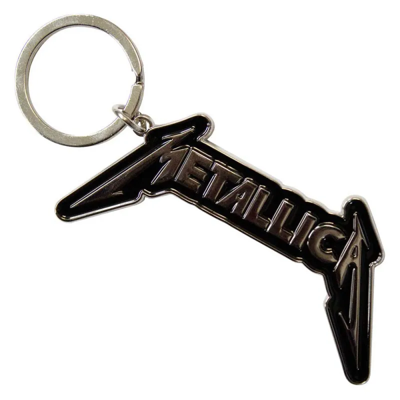 Metallica Keyring Classic Band Logo Keychain sold by Paradiso Clothing