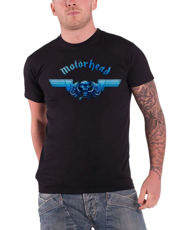 Motorhead Tri Skull T Shirt sold by Paradiso Clothing