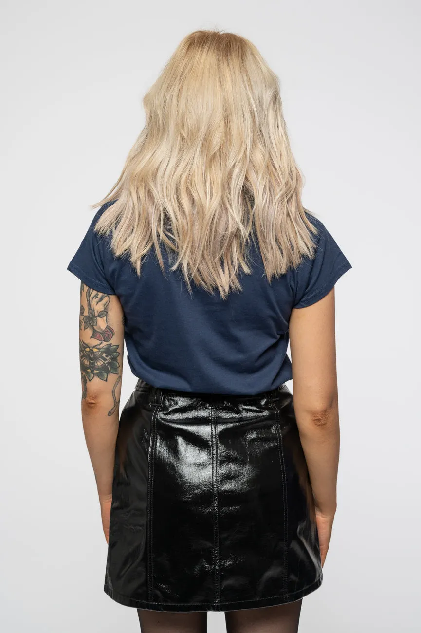 Def Leppard Triangle Logo Skinny Fit T Shirt sold by Paradiso Clothing product image thumbnail 3