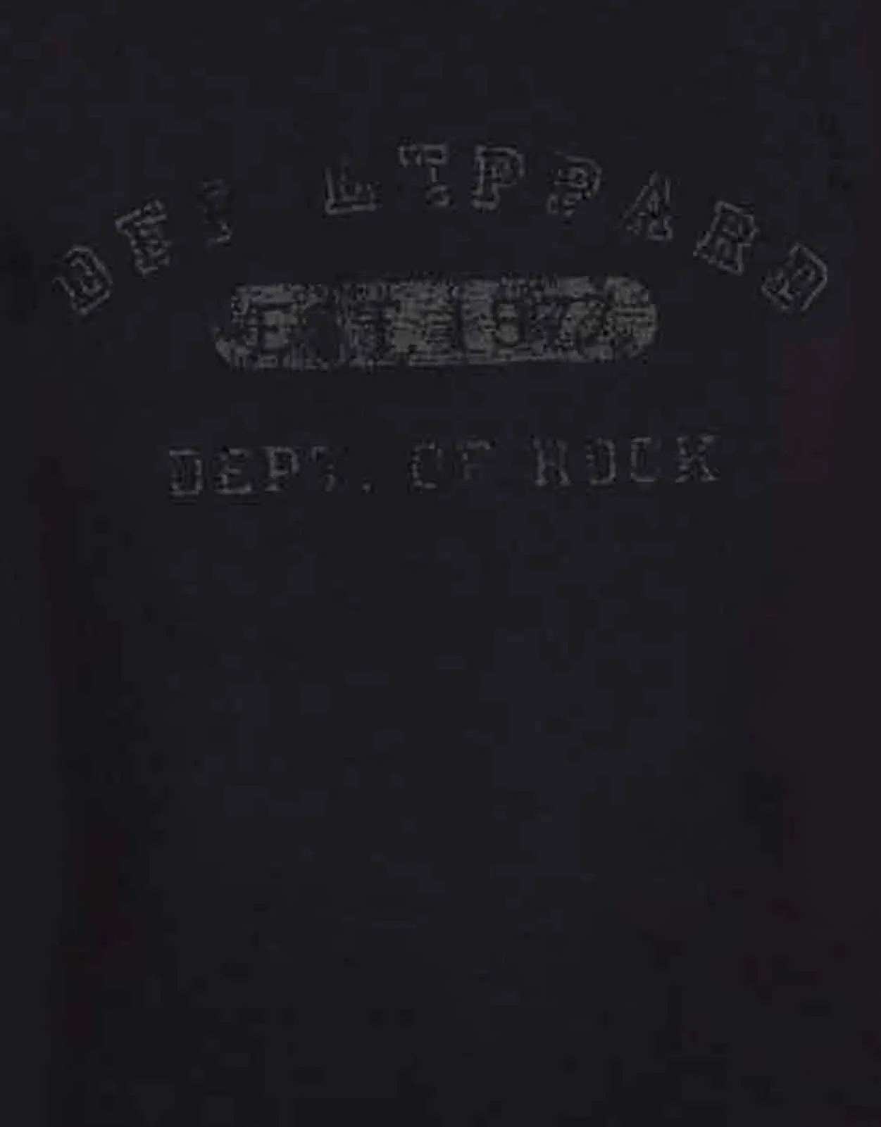 Def Leppard Collegiate Skinny Fit T Shirt sold by Paradiso Clothing product image thumbnail 2