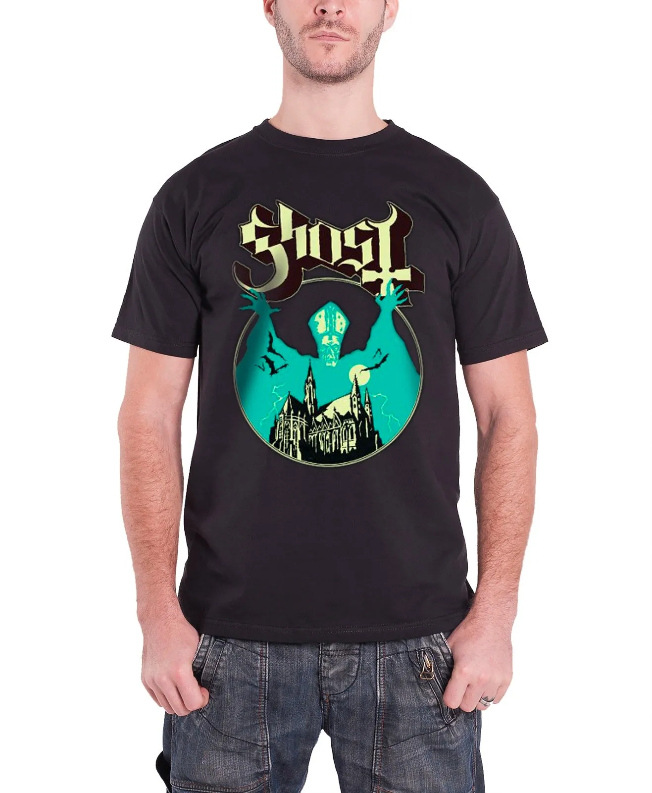 Ghost Opus Eponymous T Shirt sold by Paradiso Clothing