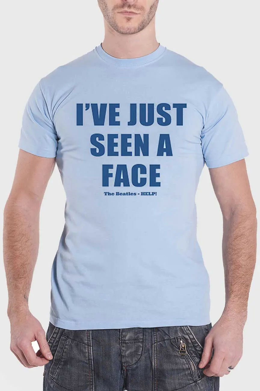 The Beatles Ive Just Seen A Face text Tee sold by Paradiso Clothing product image thumbnail 2