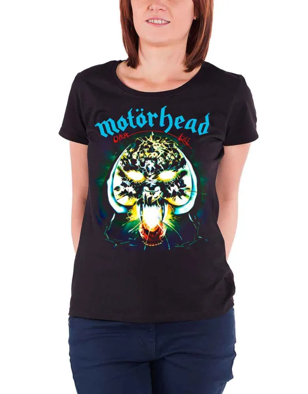 Motorhead Overkill Skinny Fit T Shirt sold by Paradiso Clothing