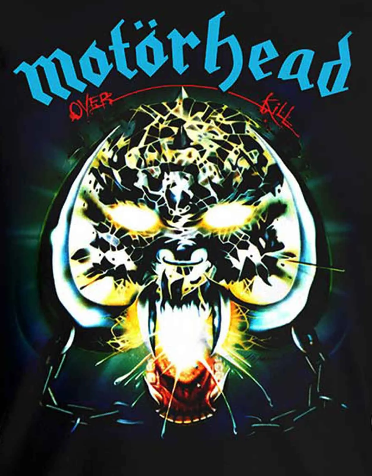 Motorhead Overkill Skinny Fit T Shirt sold by Paradiso Clothing product image thumbnail 2