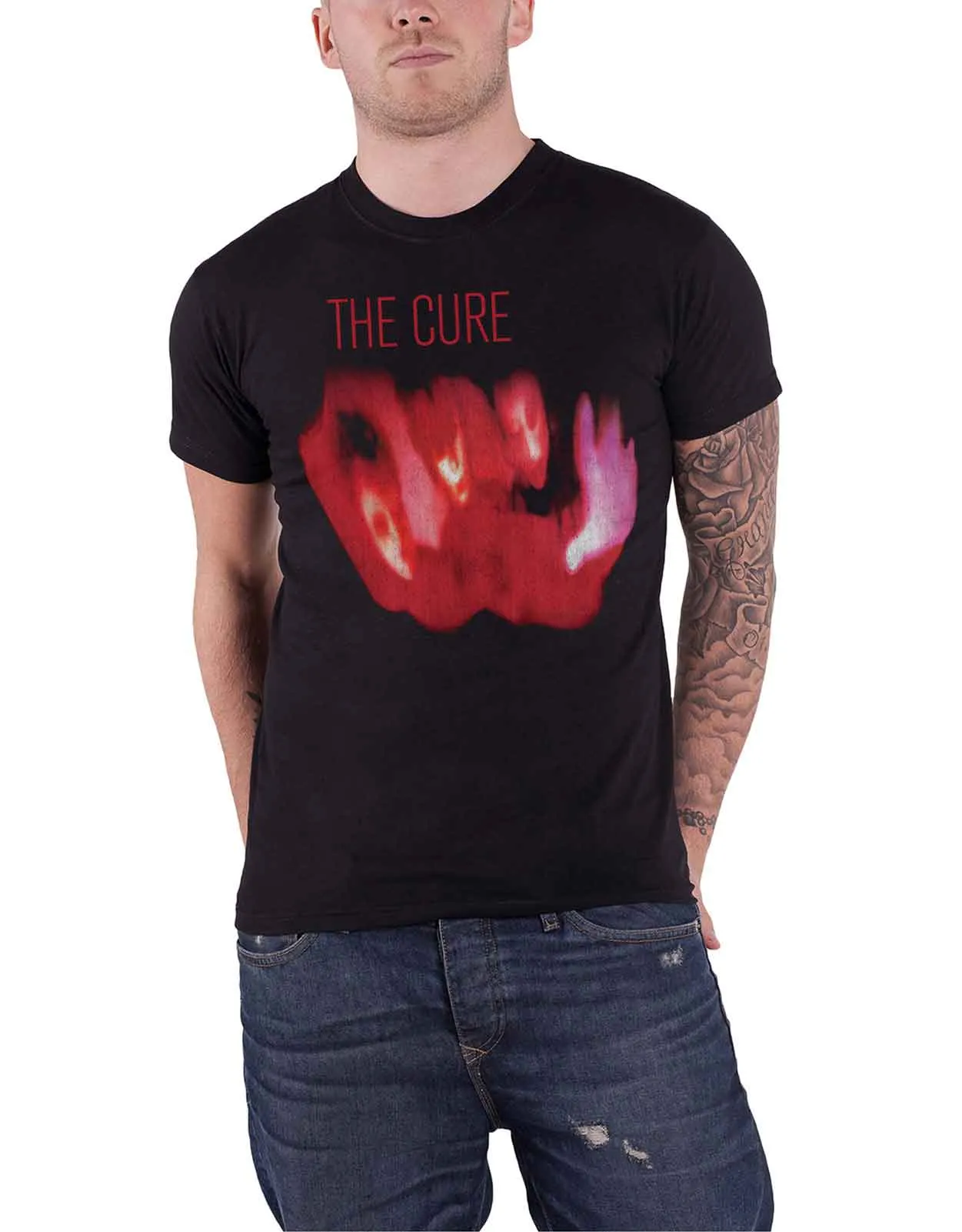 The Cure Pornography T Shirt sold by Paradiso Clothing