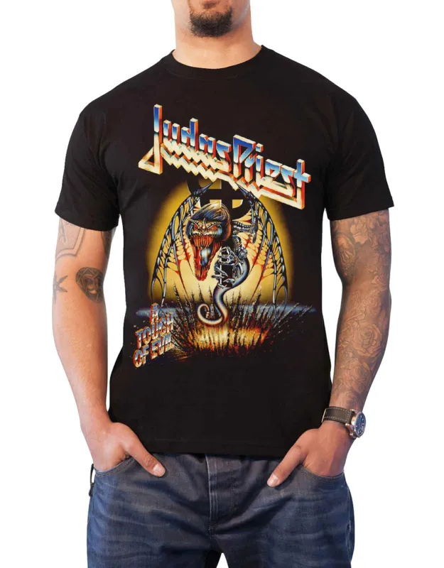Judas Priest Touch Of Evil Live T Shirt sold by Paradiso Clothing