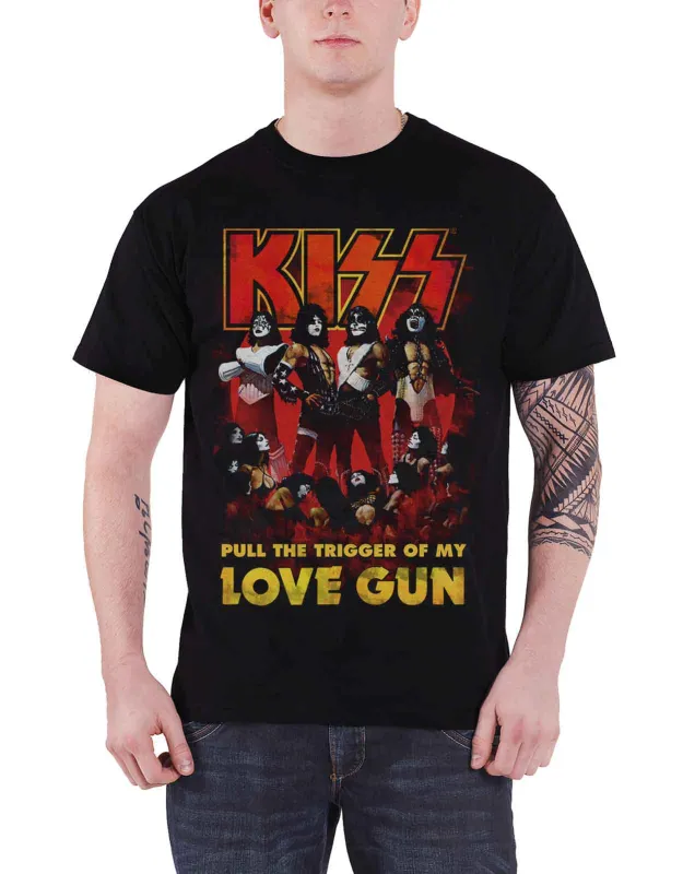 KISS Love Gun Glow T Shirt sold by Paradiso Clothing