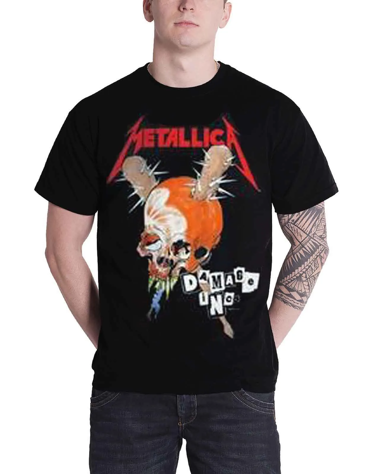 Metallica Damage Inc Tour T Shirt sold by Paradiso Clothing