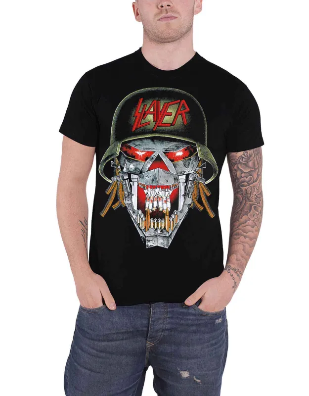 Slayer War Skull Ensemble T Shirt sold by Paradiso Clothing