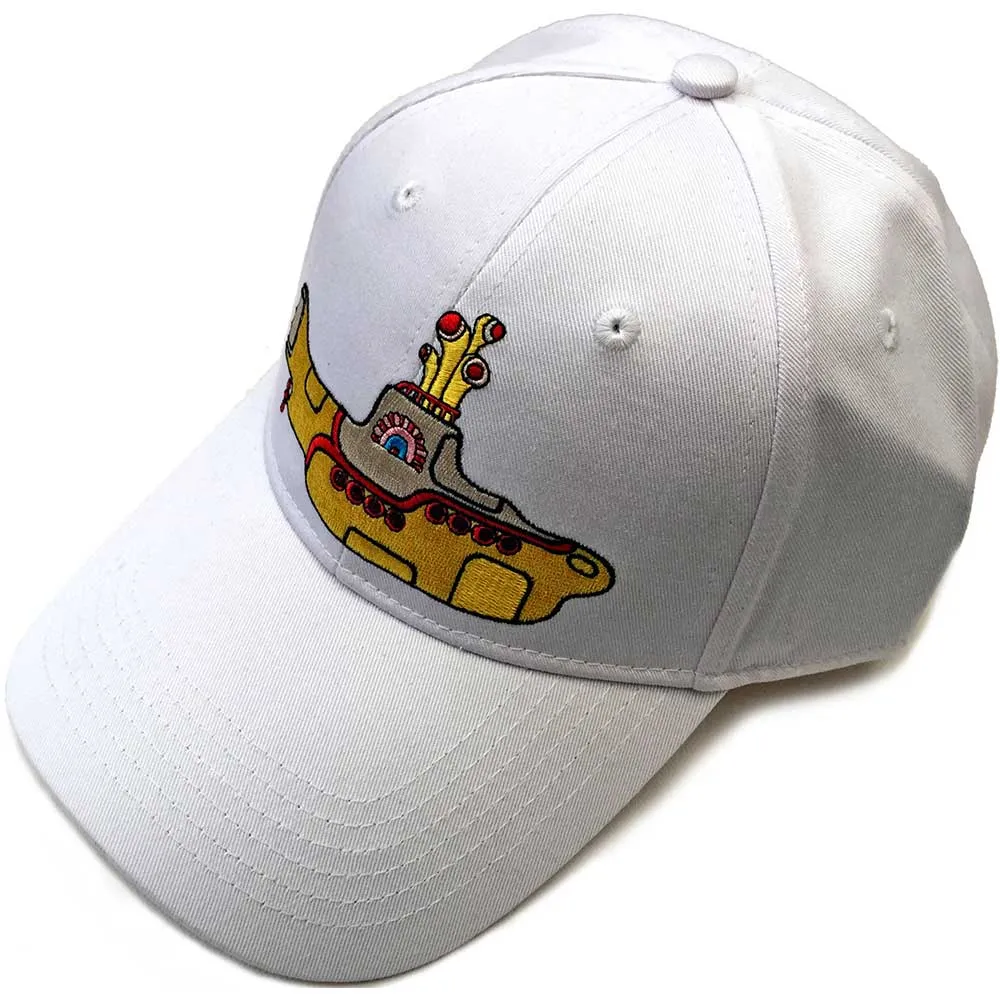 The Beatles Yellow Submarine White Baseball Cap sold by Paradiso Clothing