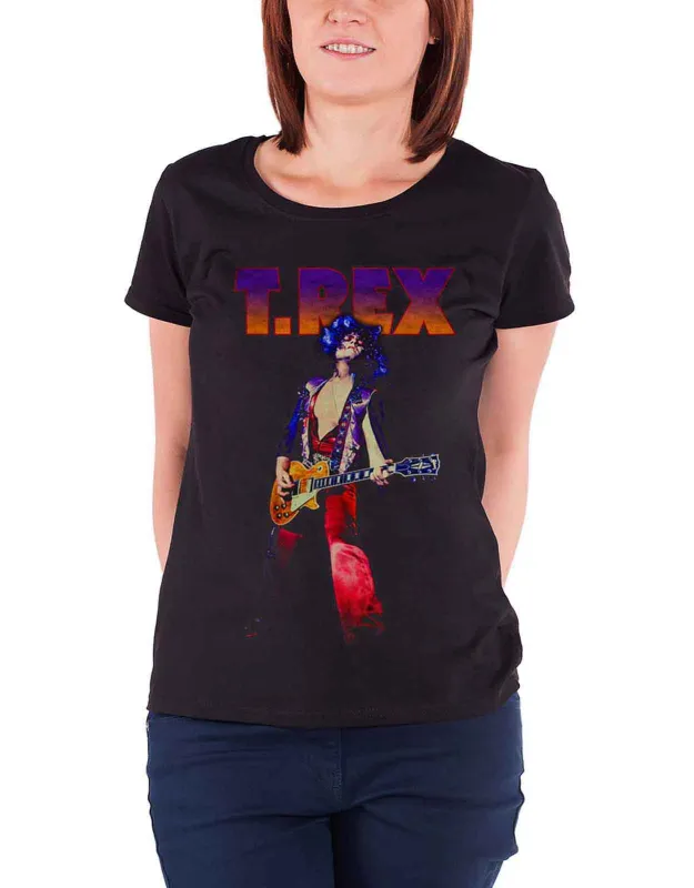 T Rex Rockin Skinny Fit T Shirt sold by Paradiso Clothing