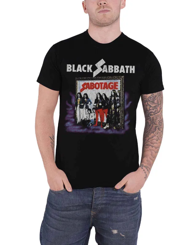 Black Sabbath Sabotage Vintage distressed T Shirt sold by Paradiso Clothing