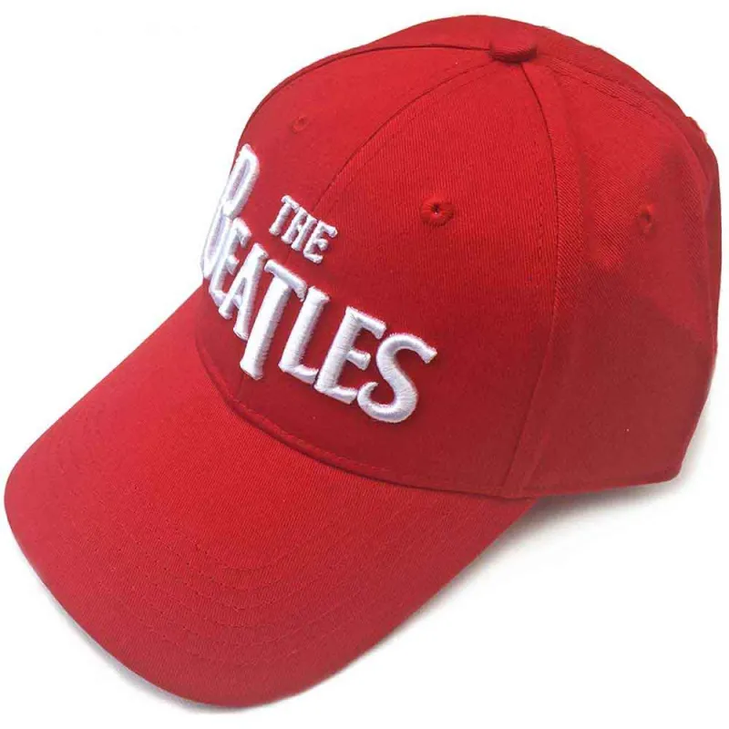 The Beatles Drop T Band Logo Strapback sold by Paradiso Clothing
