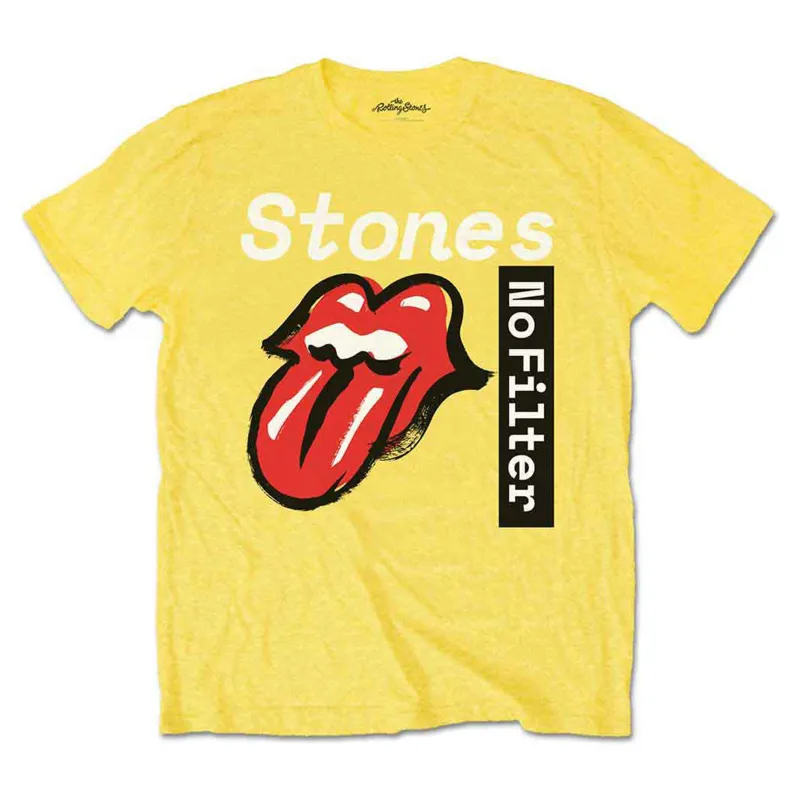 The Rolling Stones No Filter Tour Text T Shirt sold by Paradiso Clothing