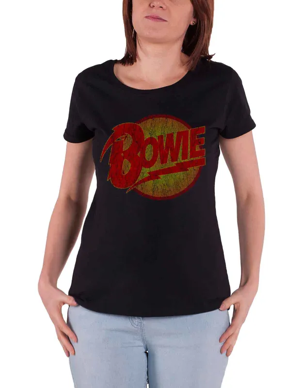 David Bowie Diamond Dogs Vintage Skinny Fit T Shirt made by Paradiso Clothing
