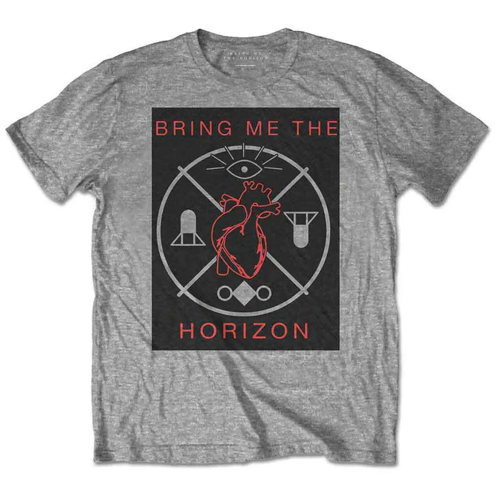 Bring Me The Horizon Heart And Symbols T Shirt sold by Paradiso Clothing
