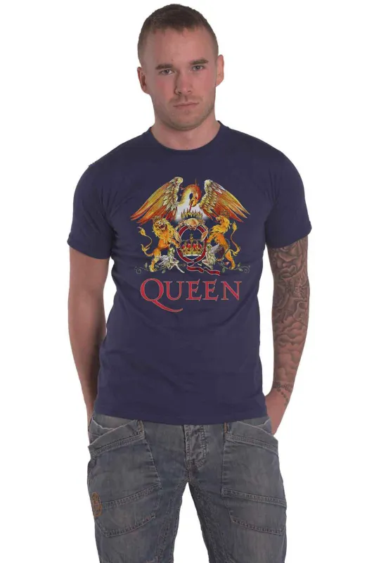Queen Classic Crest T Shirt sold by Paradiso Clothing