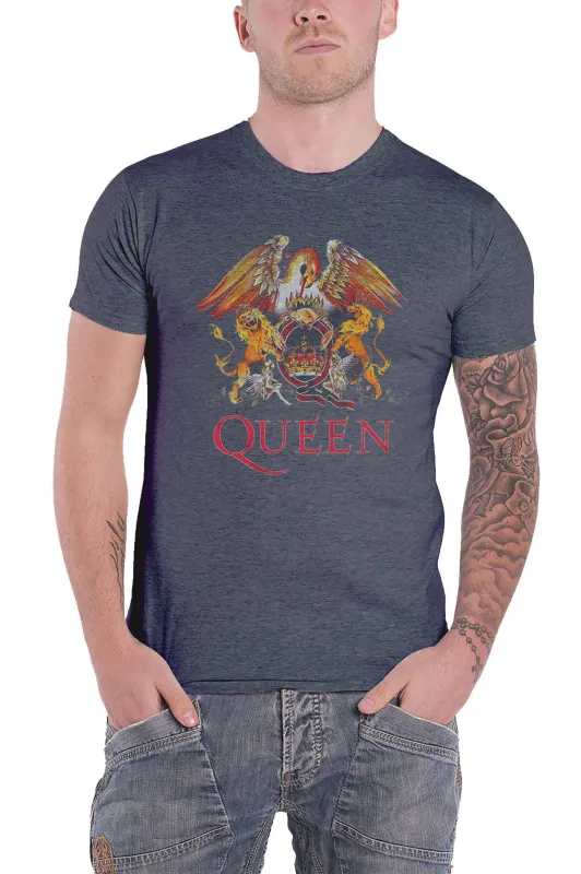 Queen Classic Crest T Shirt sold by Paradiso Clothing