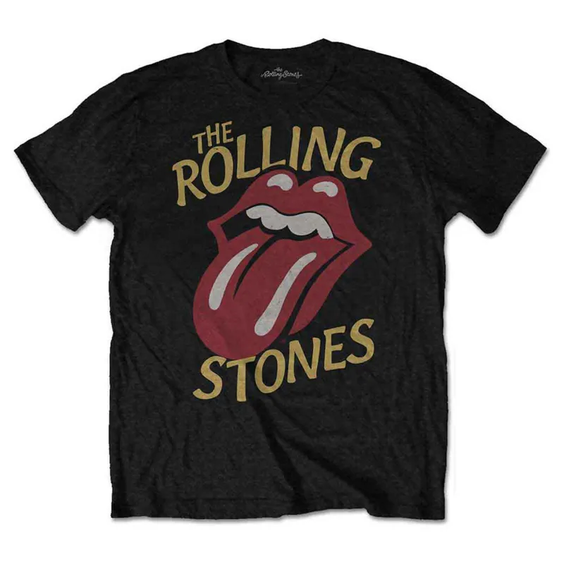 The Rolling Stones Vintage Typeface T Shirt sold by Paradiso Clothing