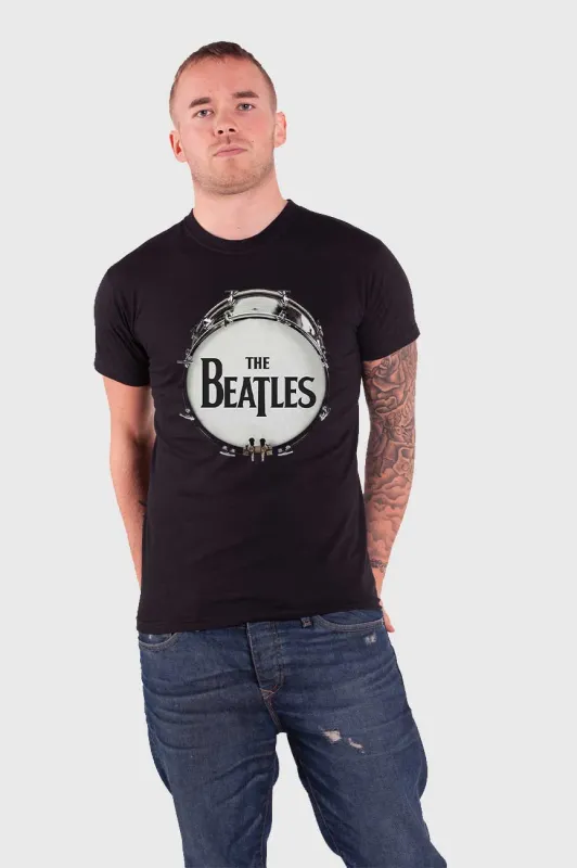 The Beatles World Tour Original Drum Skin Tee sold by Paradiso Clothing