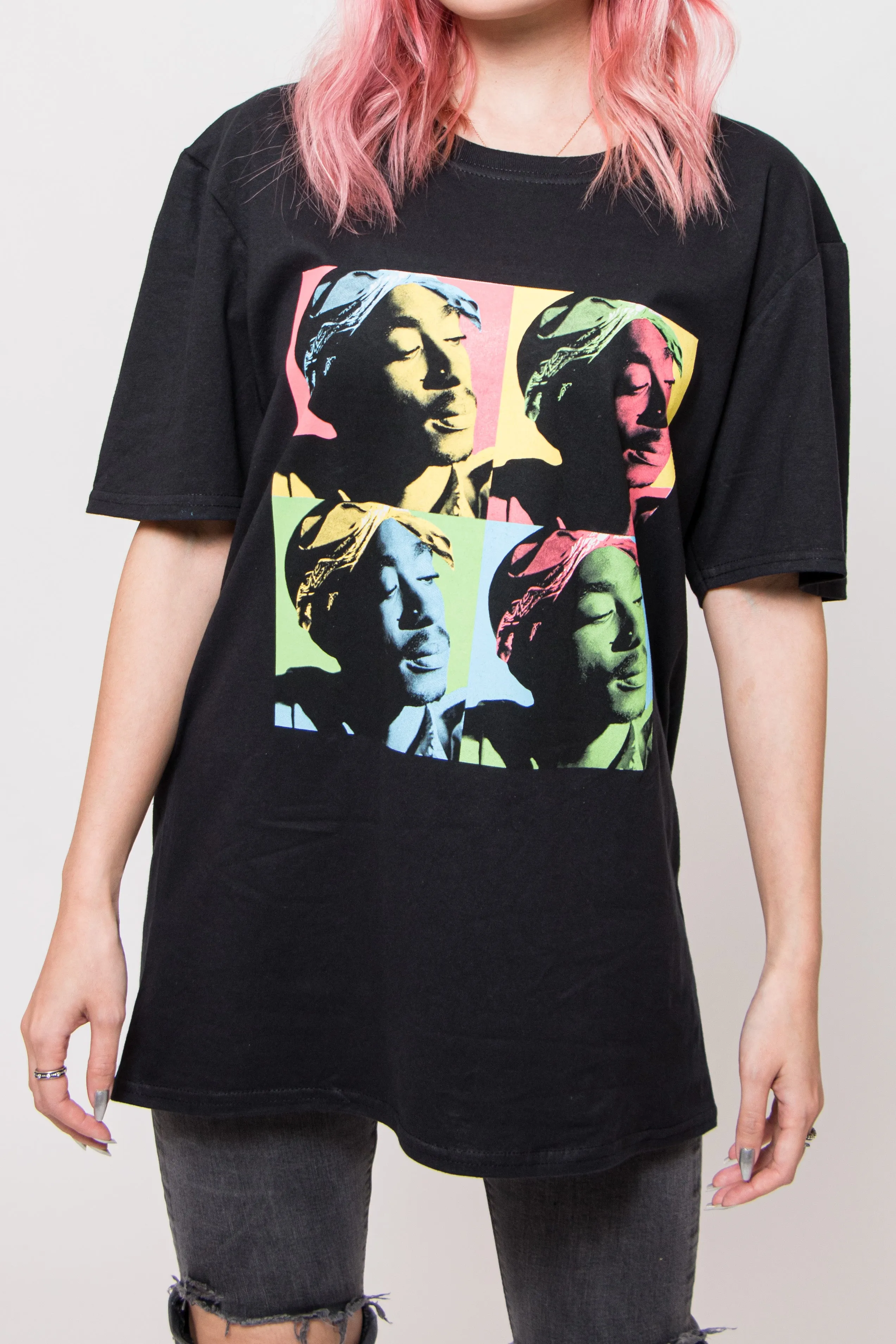 Tupac Pop Art T Shirt sold by Paradiso Clothing product image thumbnail 3