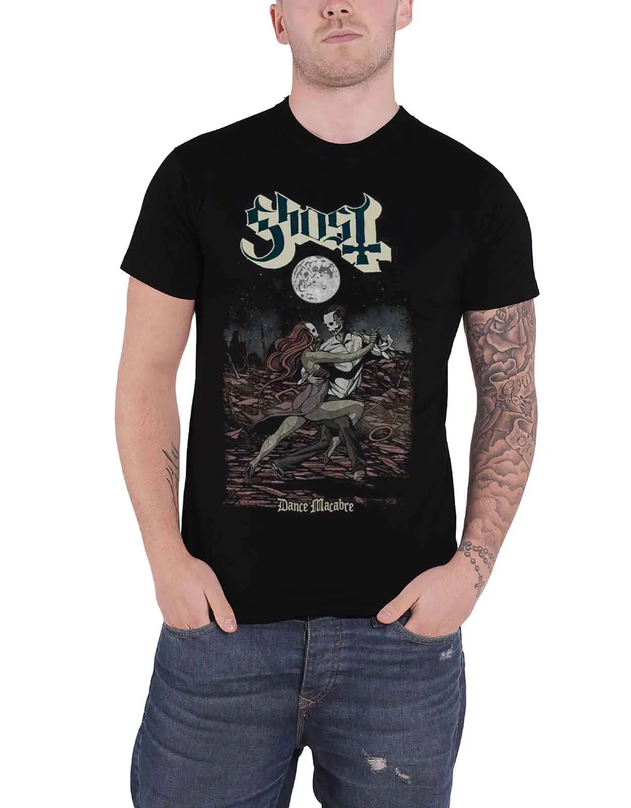 Ghost Dance Macabre Moonlight T Shirt sold by Paradiso Clothing