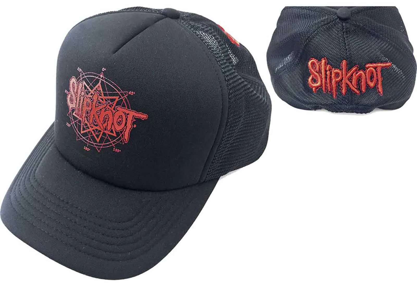 Slipknot Band Logo Trucker Baseball Cap sold by Paradiso Clothing