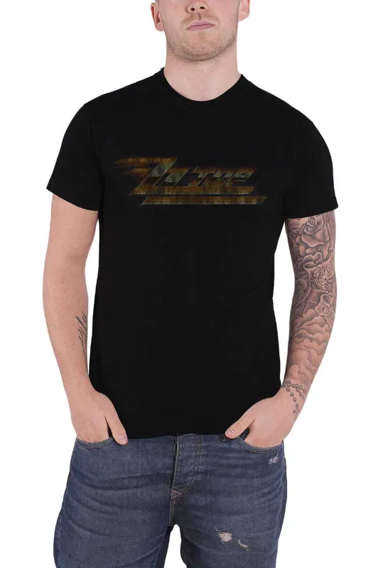 ZZ Top Twin Zees Vintage Band Logo T Shirt sold by Paradiso Clothing