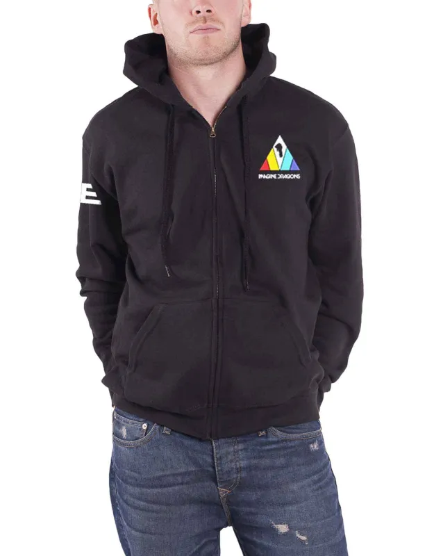 Imagine Dragons Triangle Hoodie made by Paradiso Clothing
