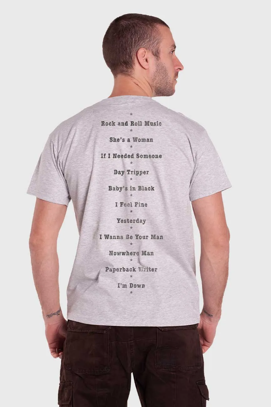 The Beatles Budokan Set List Back Print Tee sold by Paradiso Clothing product image thumbnail 3