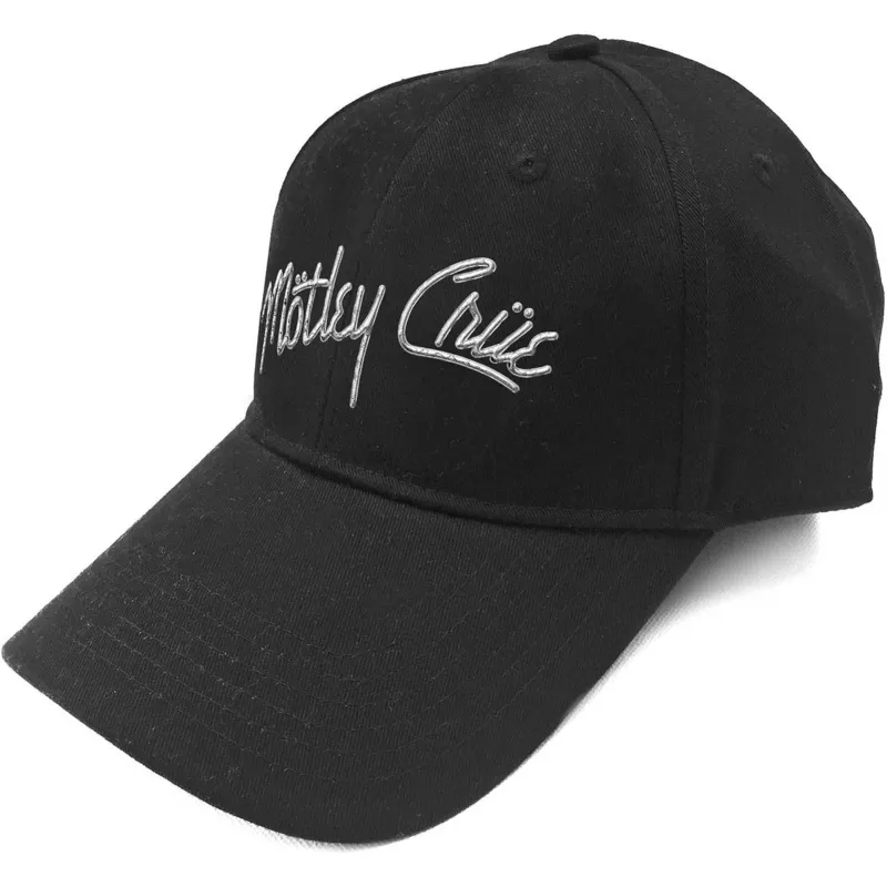 Motley Crue Sonic Silver Strapback Baseball Cap sold by Paradiso Clothing