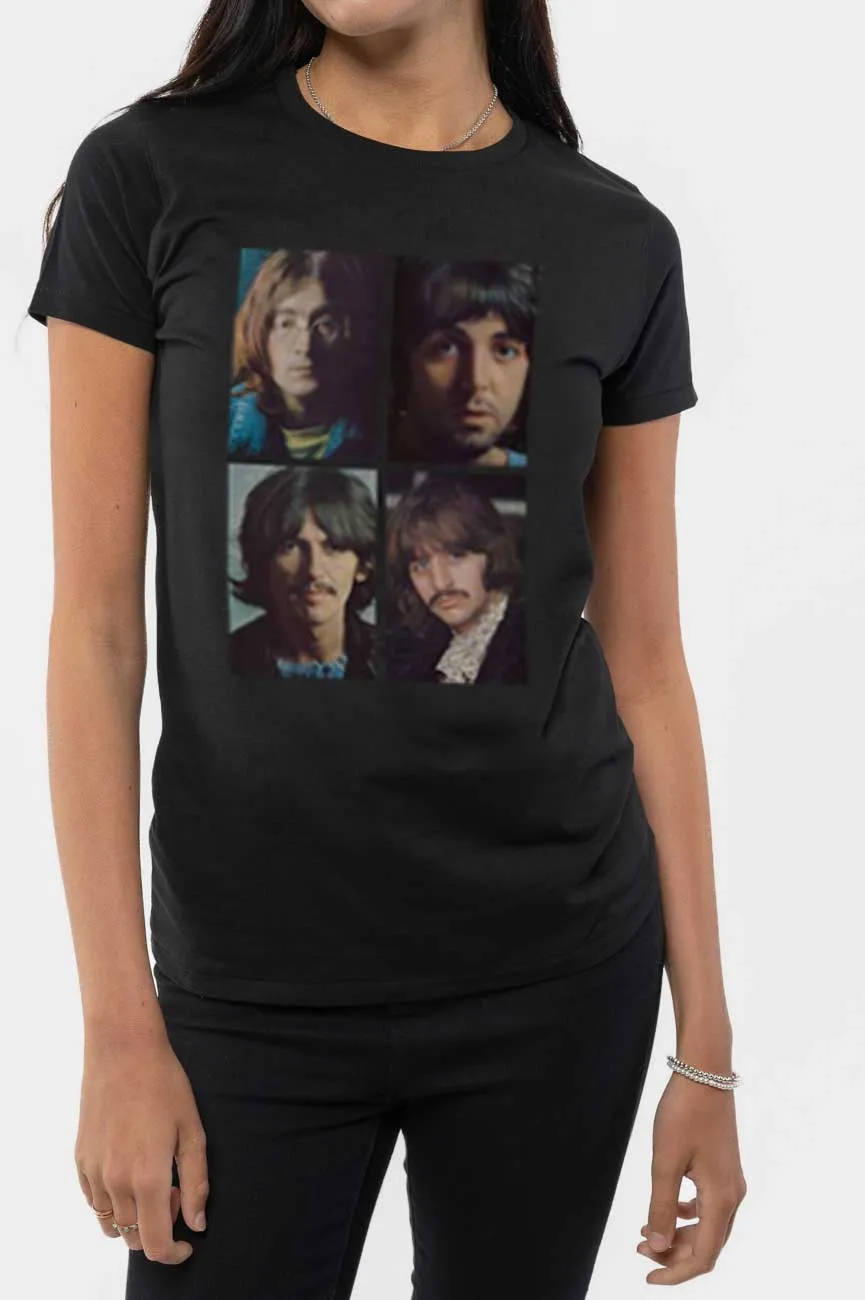 The Beatles White Album Faces Skinny Fit T Shirt sold by Paradiso Clothing product image thumbnail 2