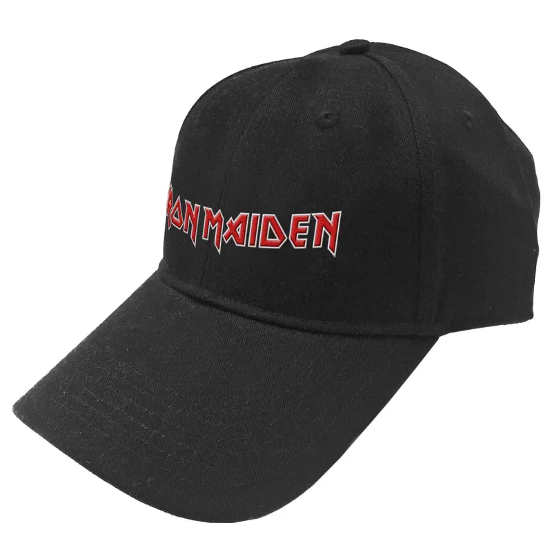 Iron Maiden Classic Band Logo Strapback Baseball Cap sold by Paradiso Clothing
