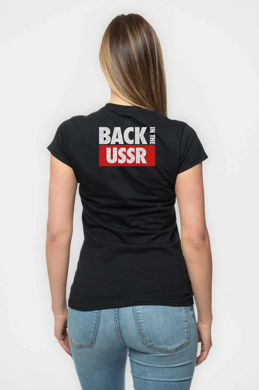 The Beatles Back in the USSR Skinny Fit T Shirt sold by Paradiso Clothing product image thumbnail 3