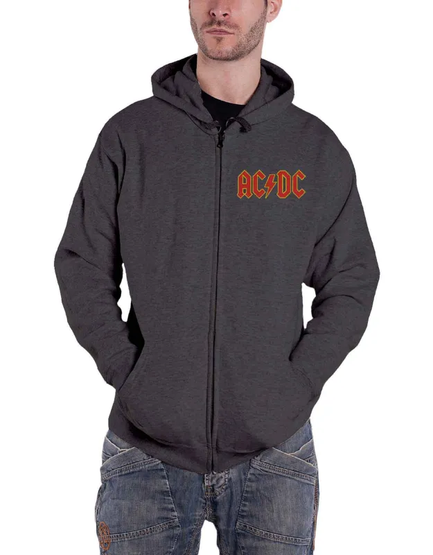 AC/DC Voltage Logo Hoodie made by AC/DC
