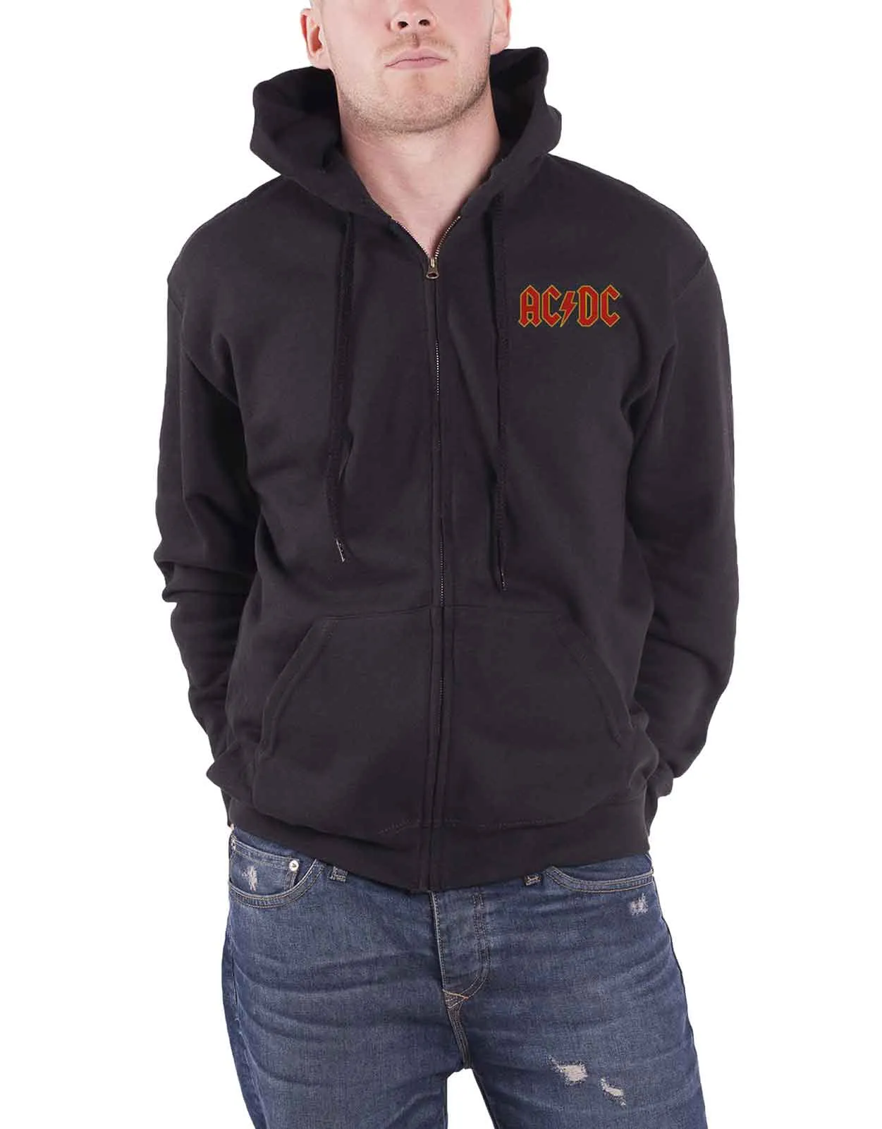 AC/DC Voltage Logo Hoodie sold by Paradiso Clothing