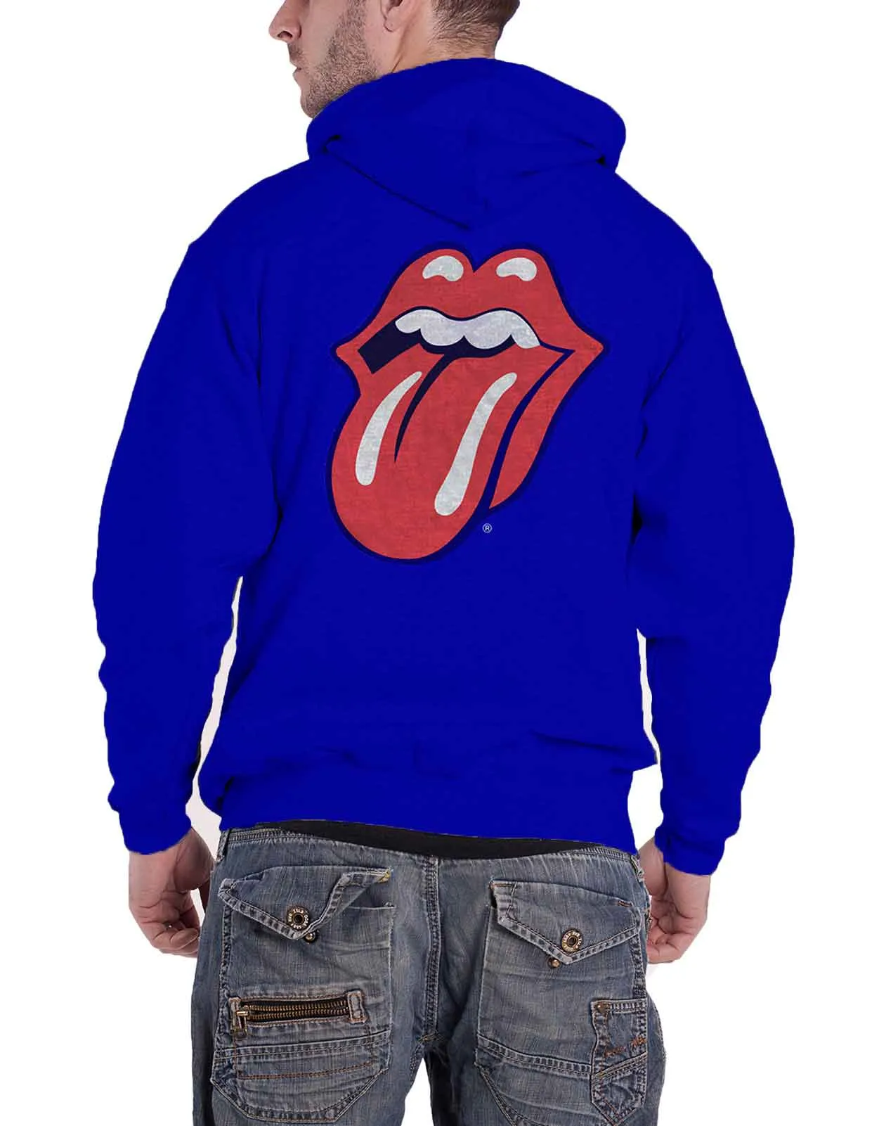 The Rolling Stones Classic Tongue Hoodie sold by Paradiso Clothing product image thumbnail 2