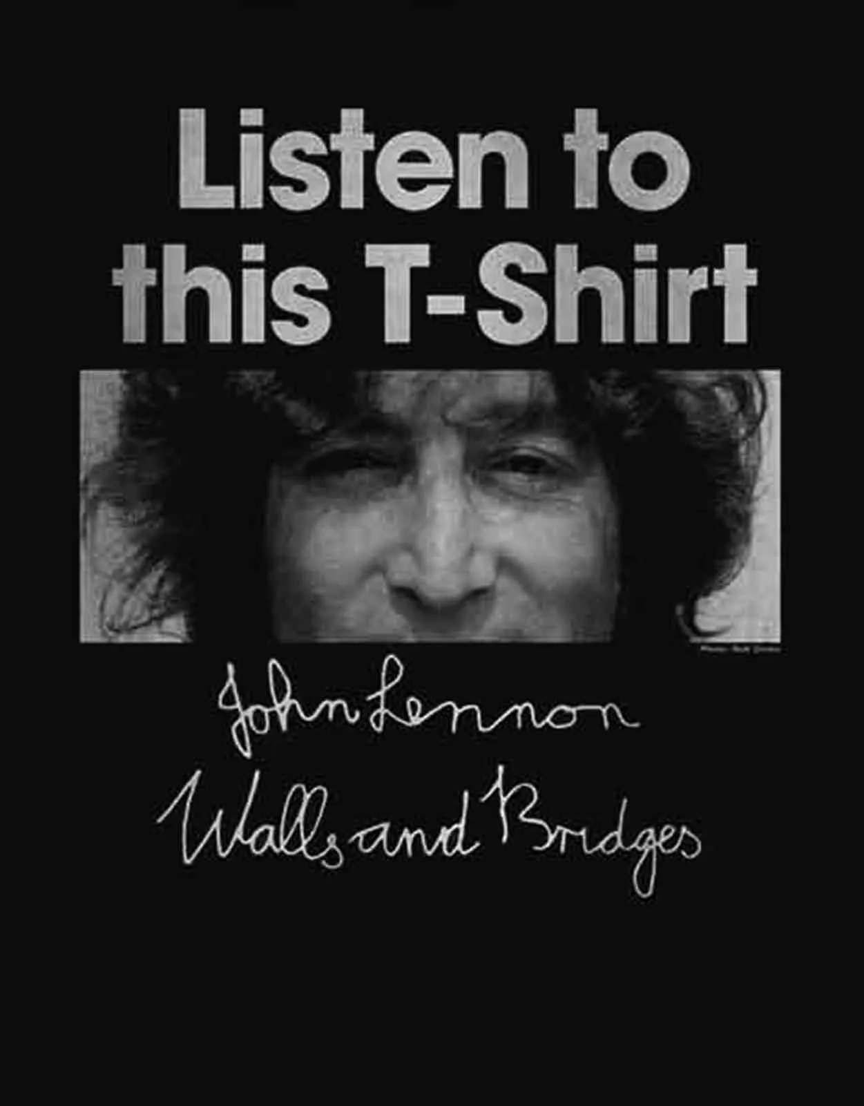 John Lennon Listen Lady Hoodie sold by Paradiso Clothing product image thumbnail 3