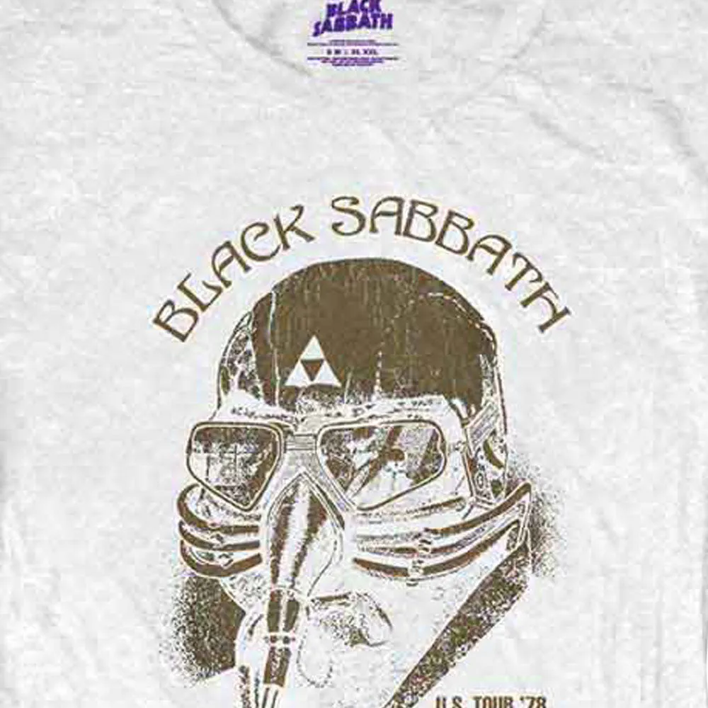 Black Sabbath US Tour 1978 Skinny Fit T Shirt sold by Paradiso Clothing product image thumbnail 2
