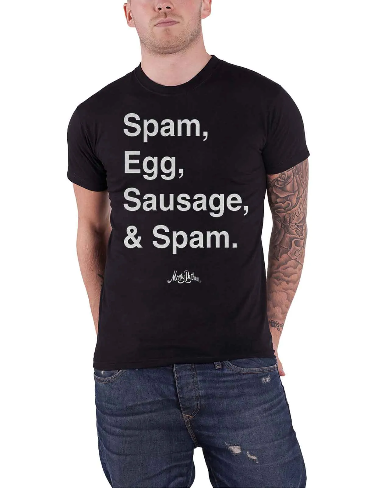 Monty Python Egg Sausage T Shirt sold by Paradiso Clothing
